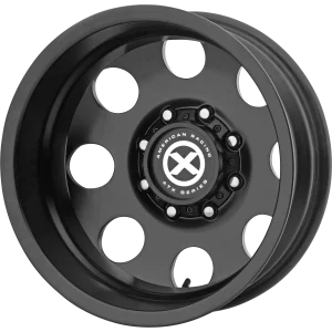 ATX Series – AX204 BAJA DUALLY – Black – 16″x6″ -134mm – All weather Wheels – AX204660877134N